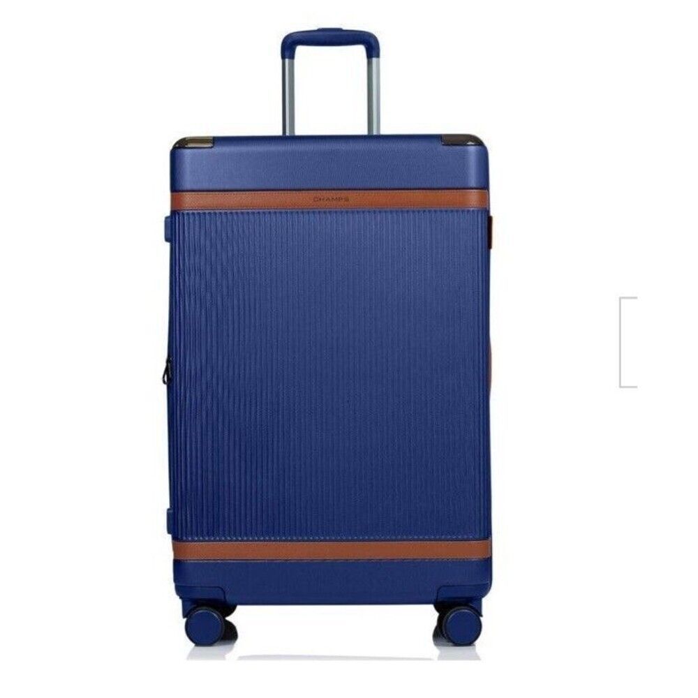 Champs Vintage Air 28 in Hardside Luggage Suitcase with Spinner Wheels